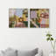 Retro Scarf Set High-Gloss Frameless Acrylic Glass Wall Art Typography and Symbols Print by Oliver Gal, Ready to Hang, 12 x 12-1925669819-2100360267