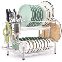 Stainless Steel 2 Tier Dish Rack SUPERIXO