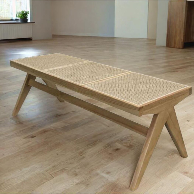 Karenina Cane Bench, Natural