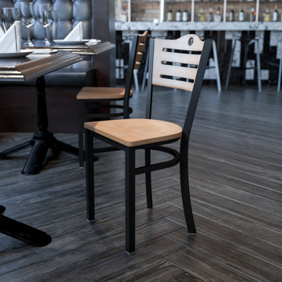 Chaise de restaurant en métal Prompton