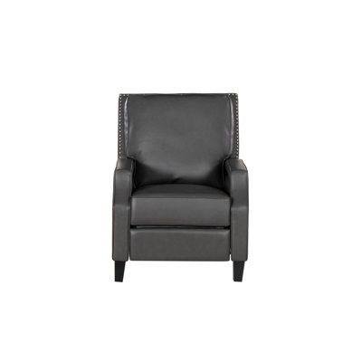 Montour 30” Wide Classic Faux Leather Pushback Recliner