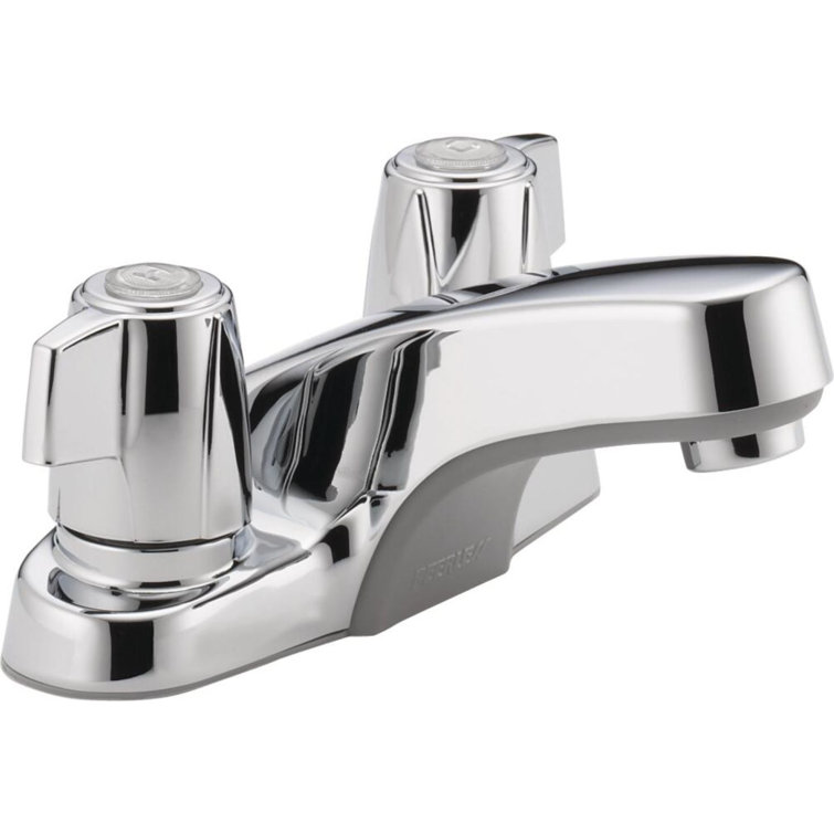 Core Centerset Bathroom Faucet with Drain Assembly