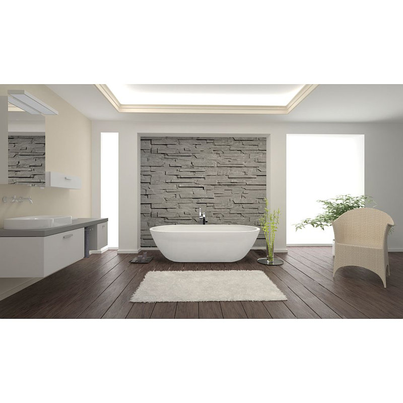 Baignoire de trempage autoportante 63 po. x 32 po. Sherwood