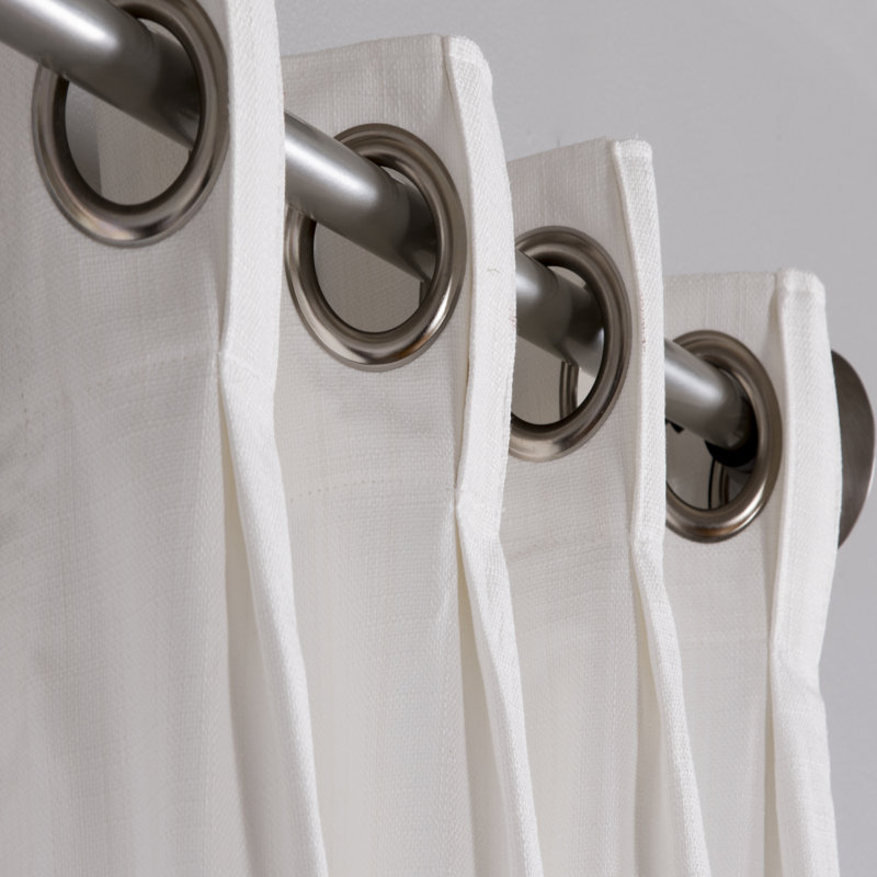 Mentzer 100% Polyester Room Darkening Solid Color Curtain Panel with Grommet Top, 50" W x 63" L