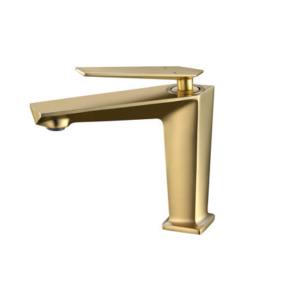 Robinet pour salle de bain à poignée simple
