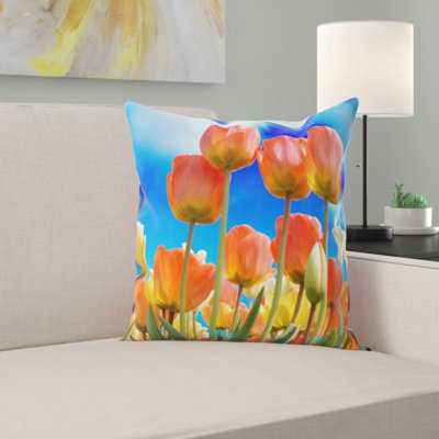 Microsuede Throw Pillow