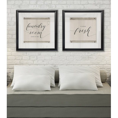 " Laundry Room " 2 - Pieces
