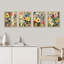 «Vibrant Impressionist Flower», impression florale colorée sur papier, 4 pièces-97770704-97770707