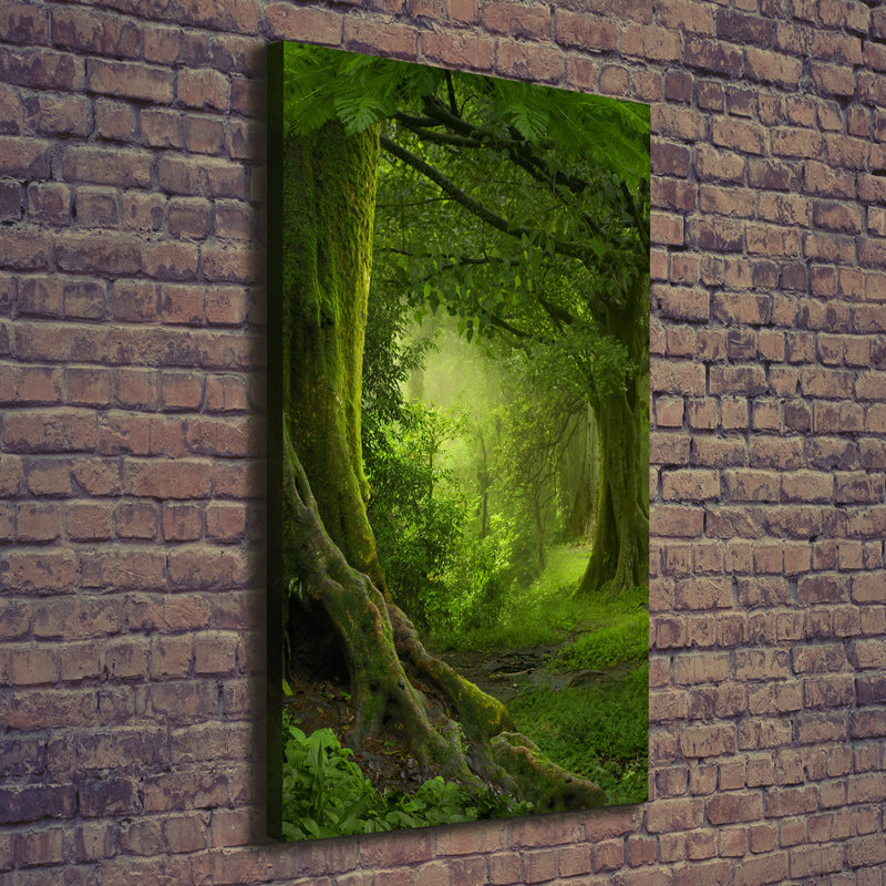 Tropical Jungle - Wrapped Canvas Print