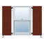 Deux lattes Atlantic avec lattes en Z, planche et lattes Atlantic Classic-37019029-37019071-37019184