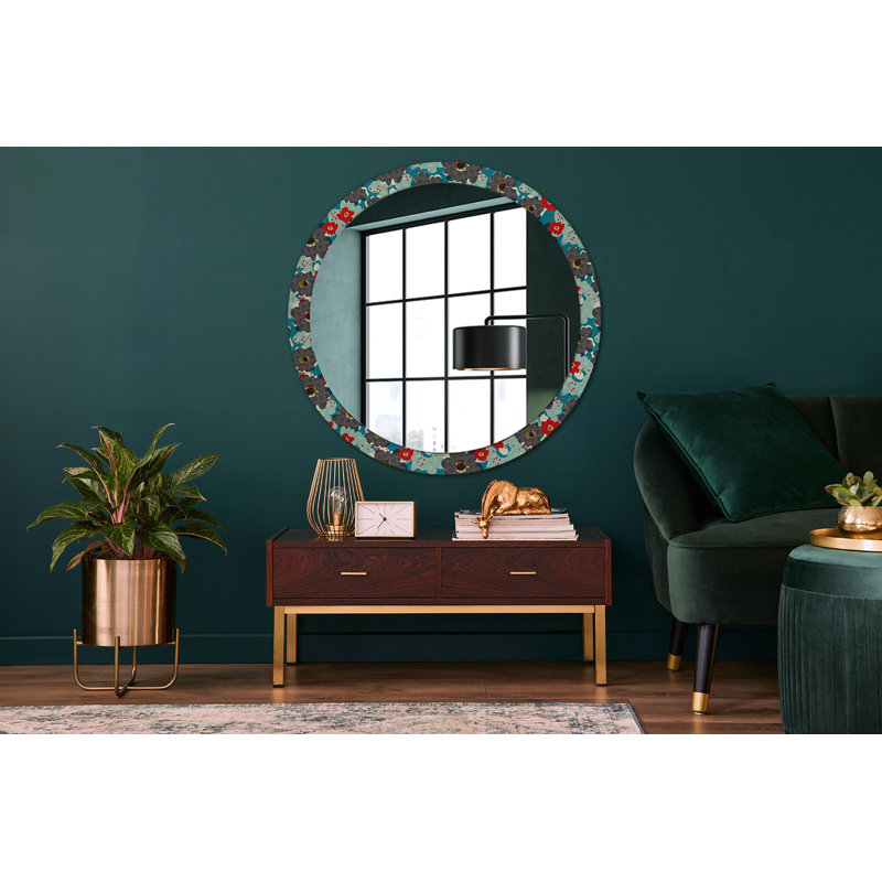 Huldar Glass Flat Wall Mirror