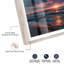 «Evening Echoes I Shadowbox Print Sunset» par Notoriart, cadre blond, 16 x 11-1092189733-1092189734