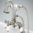 3 Handle Deck Clawfoot Tub Faucet-19139486-19139484