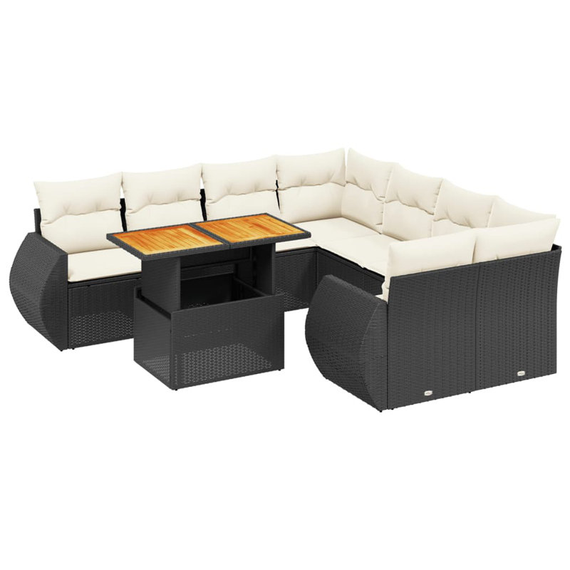 Ensemble de canapé de jardin Vidaxl