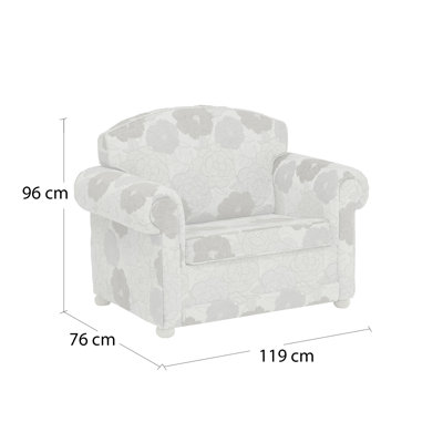 Dewsbury Faux Leather Accent Chair