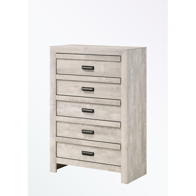 Accent chests with Five Storage Drawers