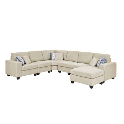 Erstonia Sectional With Ottoman