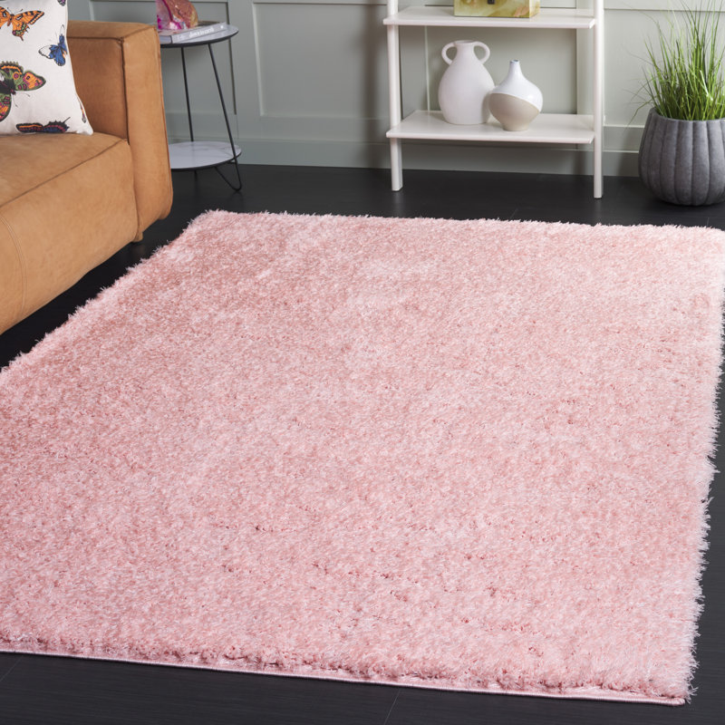 Lindsay Shag Performance Solid Colour Rug, Rectangle 5'3" x 7'6"