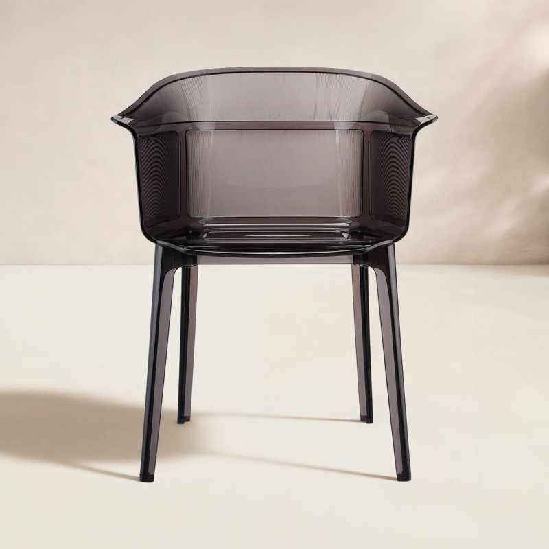 Papyrus Arm Chair, Smoke Brown