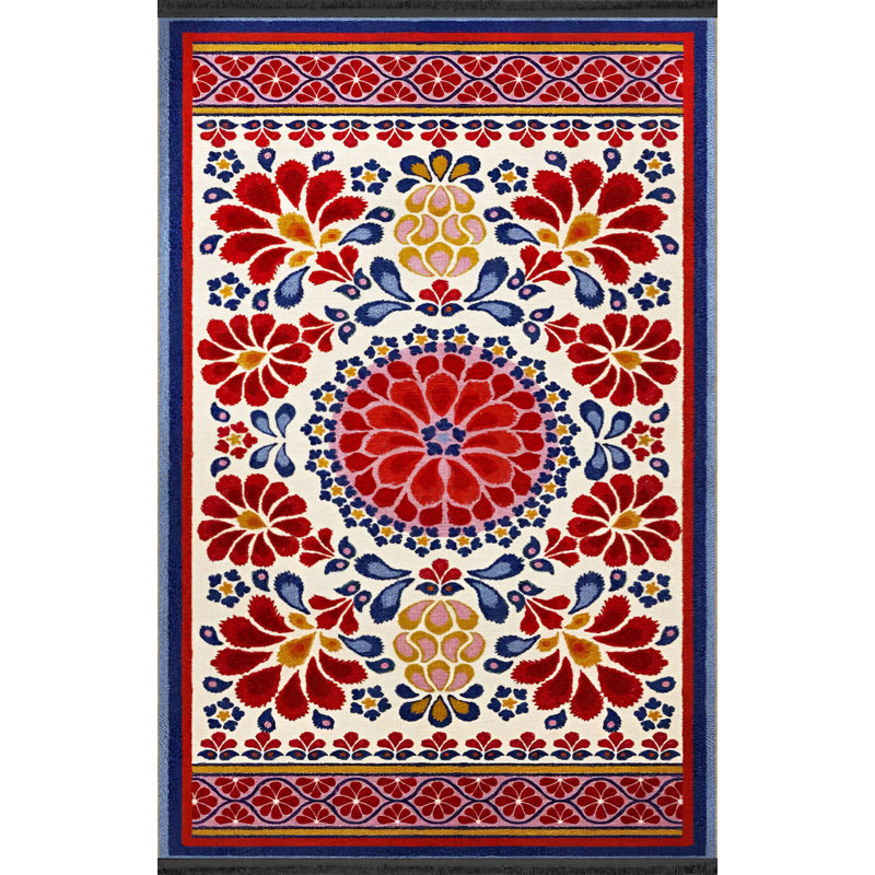 Tapis intérieur / extérieur Chyanne, Rectangle 5 pi 2 po x 7 pi 7 po