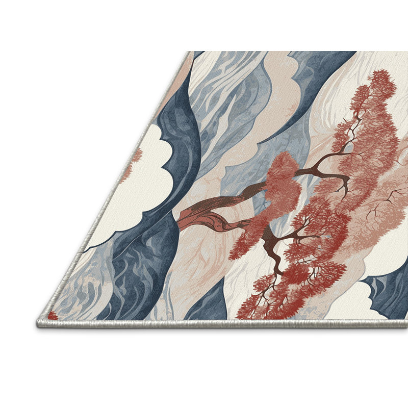 Tapis Blooming Grace, Rectangulaire 2 pi x 3 pi