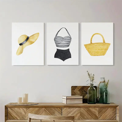 3 Piece Wrapped Canvas Print