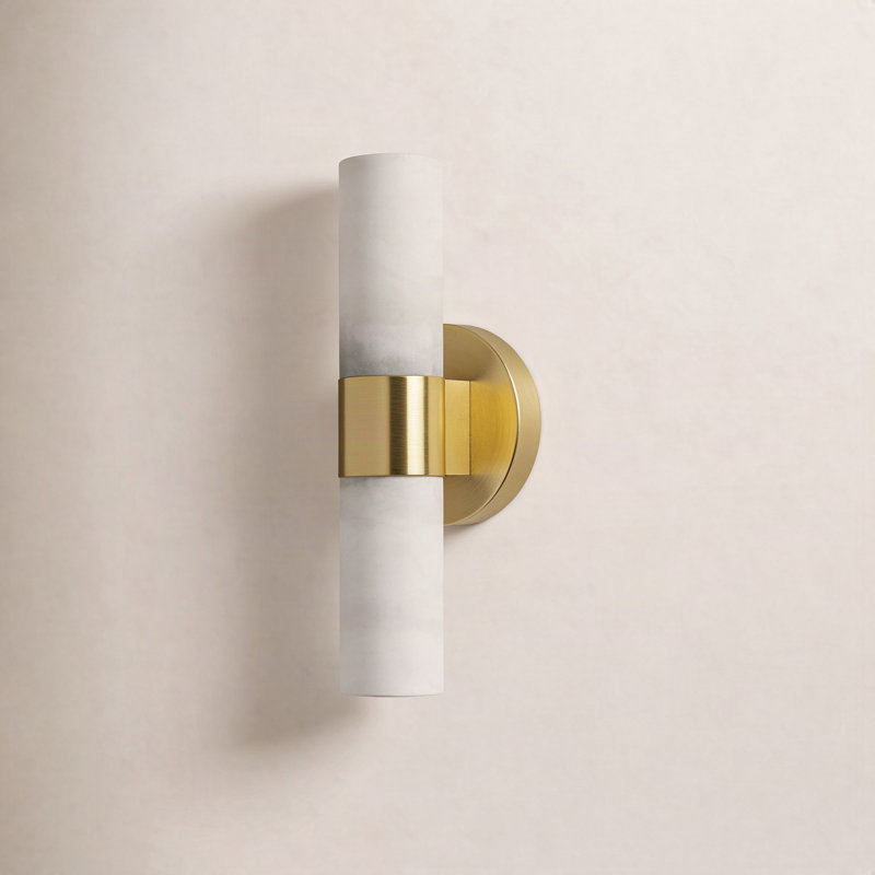 Conners Flush Mounted Sconce, Brass