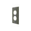 Deltana SWP4752U10B Switch Plate; Double Outlet; Oil Rubbed Bronze Finish-1179270667