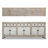 Shandong Ming 90.55'' Solid Wood Sideboard