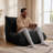 Togo Lazy Sofa Chair, Large Bean Bag Chairs for Adults, Memory Foam Fluffy Lounge Chair with Lumbar Pillow, Corduroy Giant Armless Lazy Floor Sofa for Bedroom, Living Room & Gaming-1808489863