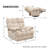 Sitjoy Classic Recliner S1-White Electirc