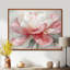 «Soft Blush Peony Symphony», art mural coquelicots pour le salon-1801155464-1801155461