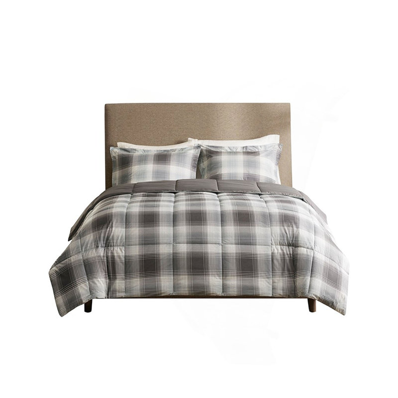 Ensemble d'édredon simple en duvet synthétique, Édredon simple + 1 taie décorative