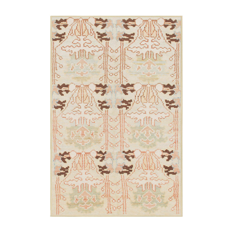 Abstract Indoor Rug, Rectangle 7' x 9'