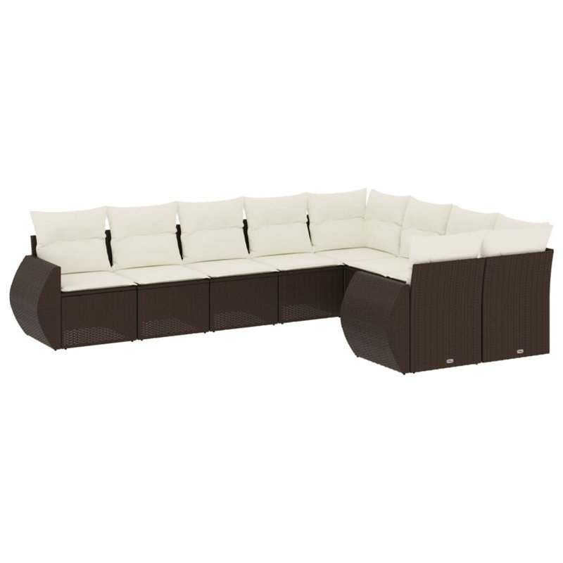 Vidaxl Garden Sofa Set Grey