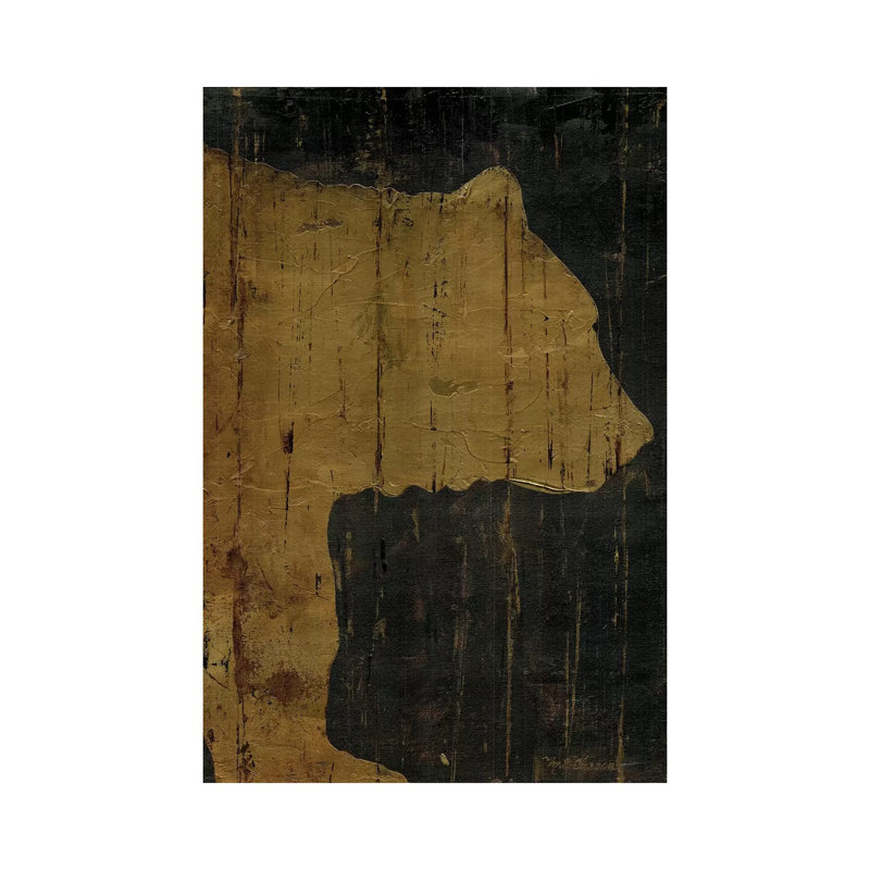 Rustic Lodge Animals Bear by Marie Elaine Cusson - Wrapped Canvas Gallery-Wrapped Canvas Giclée