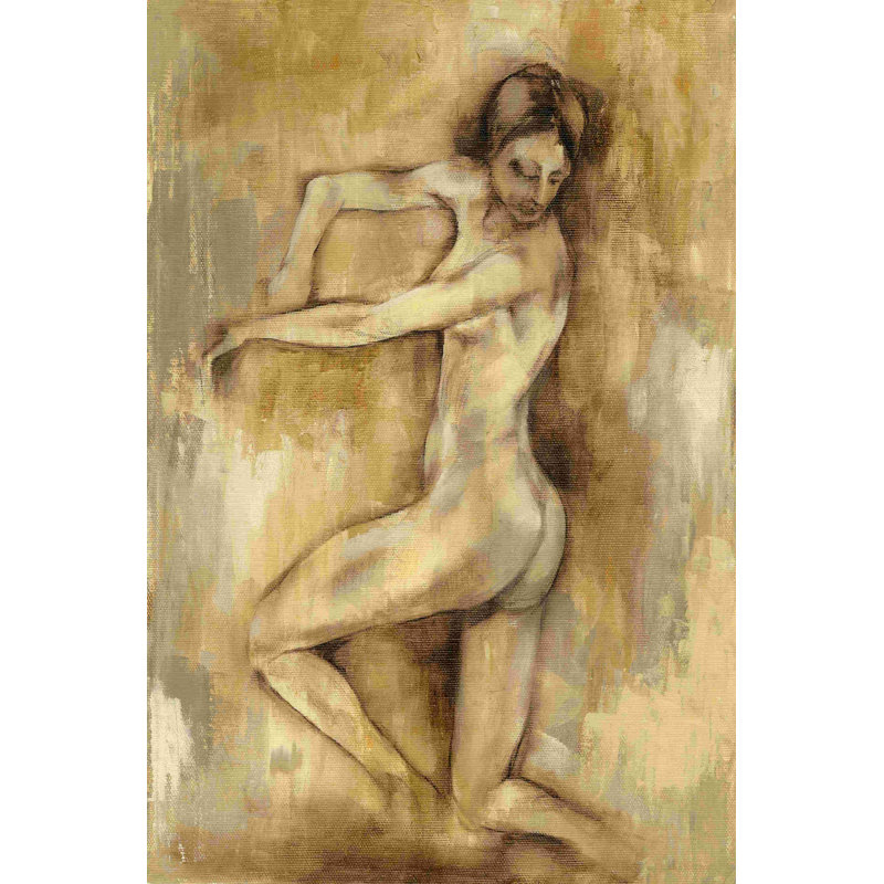 Étude de figure nue III, H 48 po x l 32 po x P 1,25 po