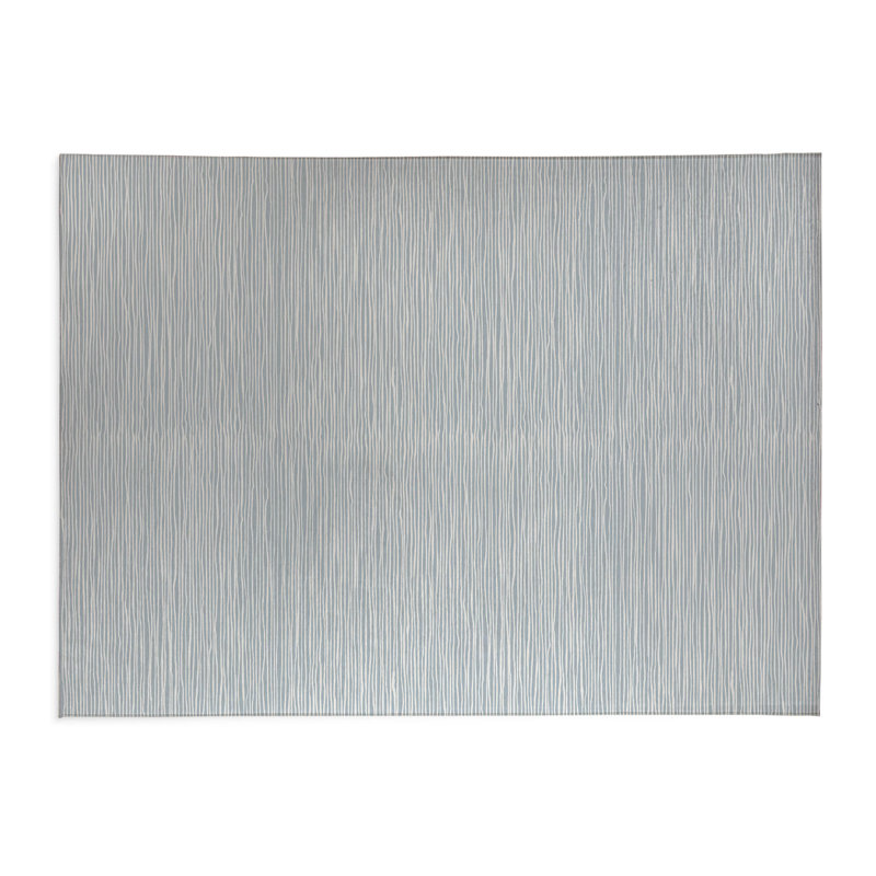 Tapis de cuisine antidérapant léger Tess, Bleu ardoise, Rectangulaire 2 pi x 3 pi