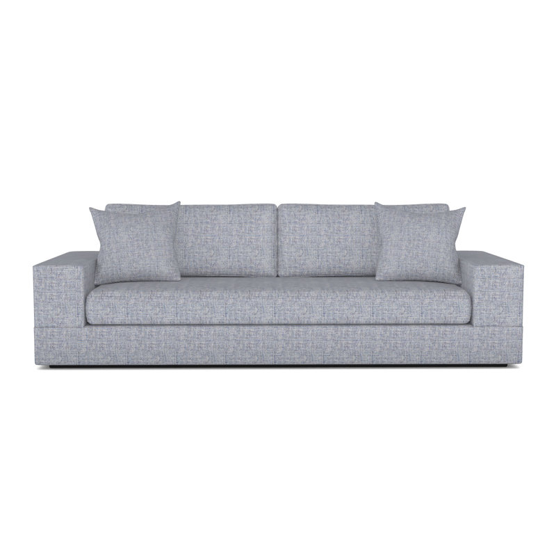 Embrace Full Cushion Arm Sofa, Worthy Snow