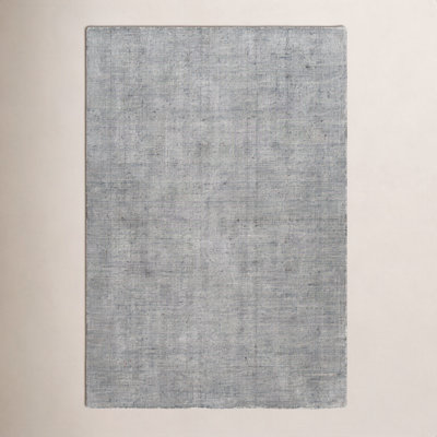 Alba Hand-Woven Slate Rug
