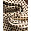 Tapis brun / beige en polypropylène tissé à la machine à motif géométrique Gourlie-586673060
