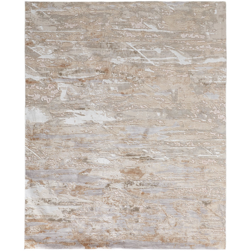 Riaria Abstract Indoor Rug, Rectangle 5' x 7'10"