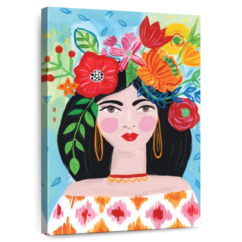 Leisha Boho Girl II, H 36 po x l 24 po