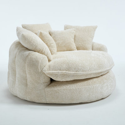 55" Durable Oversized Bean Bag Sofa