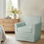 Fauteuil décoratif vert menthe