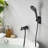 All Metal Bathtub Faucet With Sprayer, 6 Settings Handheld Shower With Switch-118826288