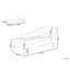 Goldmann Upholstered Chaise Lounge