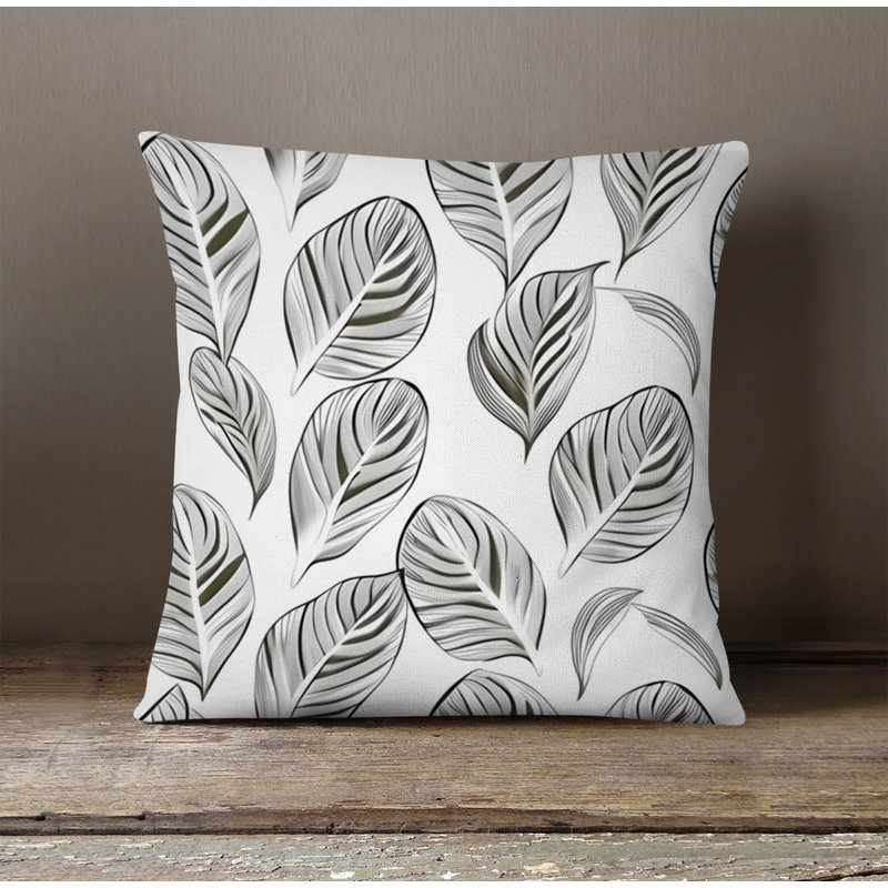 Throw Pillow, 16"H x 16"W, Pillow Cover Only - No Insert