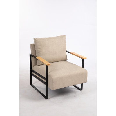 Chaise d'appoint en cuir
