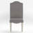 Romane Upholstered Side Chair in Gray
